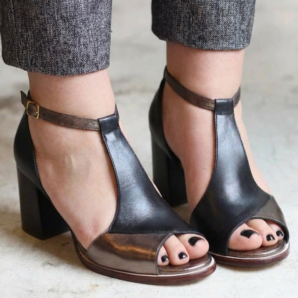 Letizia™ | Elegant Low-Heel Sandals