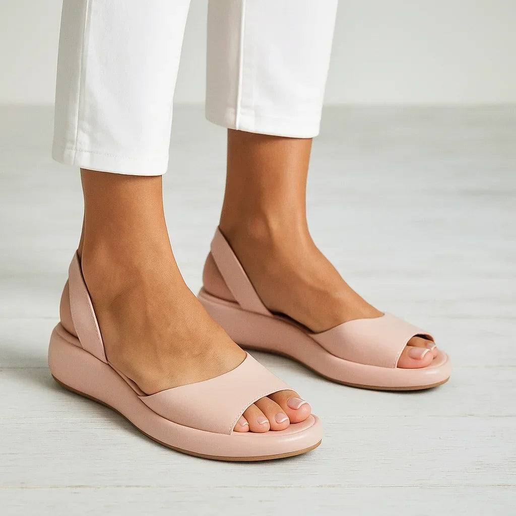 Isla | Slingback Wedge Sandals