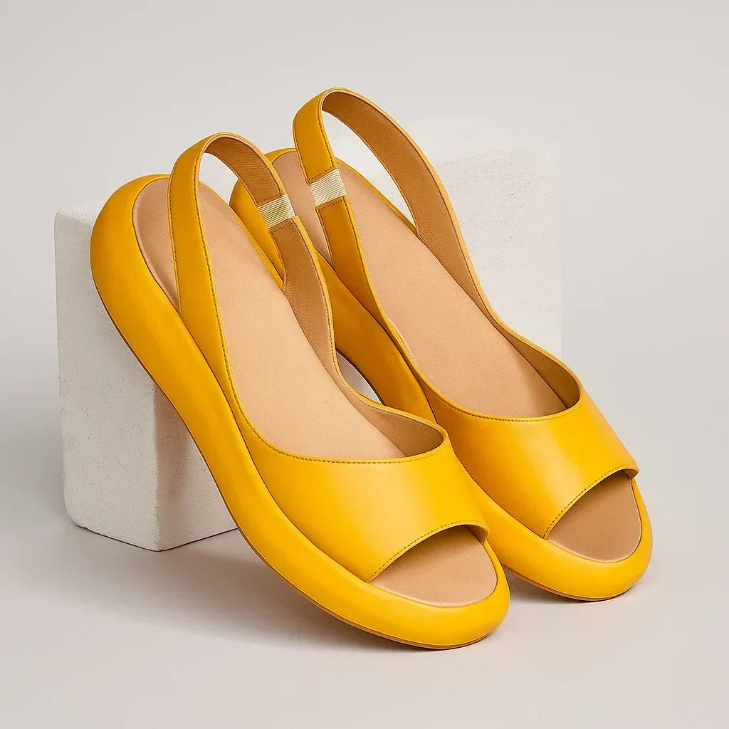 Isla | Slingback Wedge Sandals