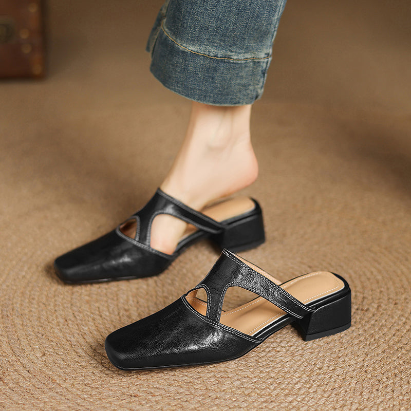 Dessa | Vegan Leather Mules