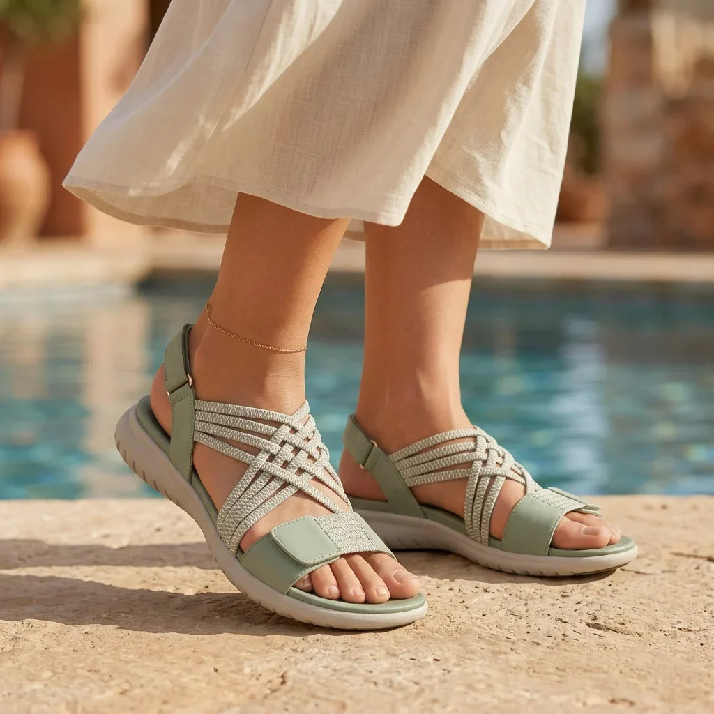 Levila | Woven Strap Sandals