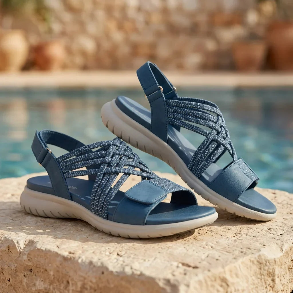 Levila | Woven Strap Sandals
