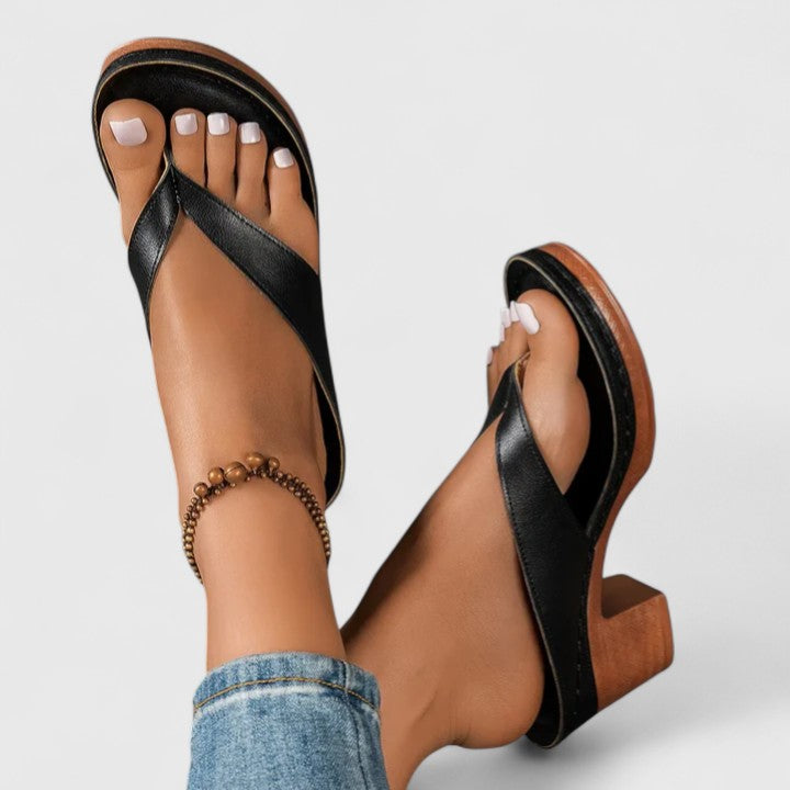 Orthopedic Occasion Vegan Leather Heels