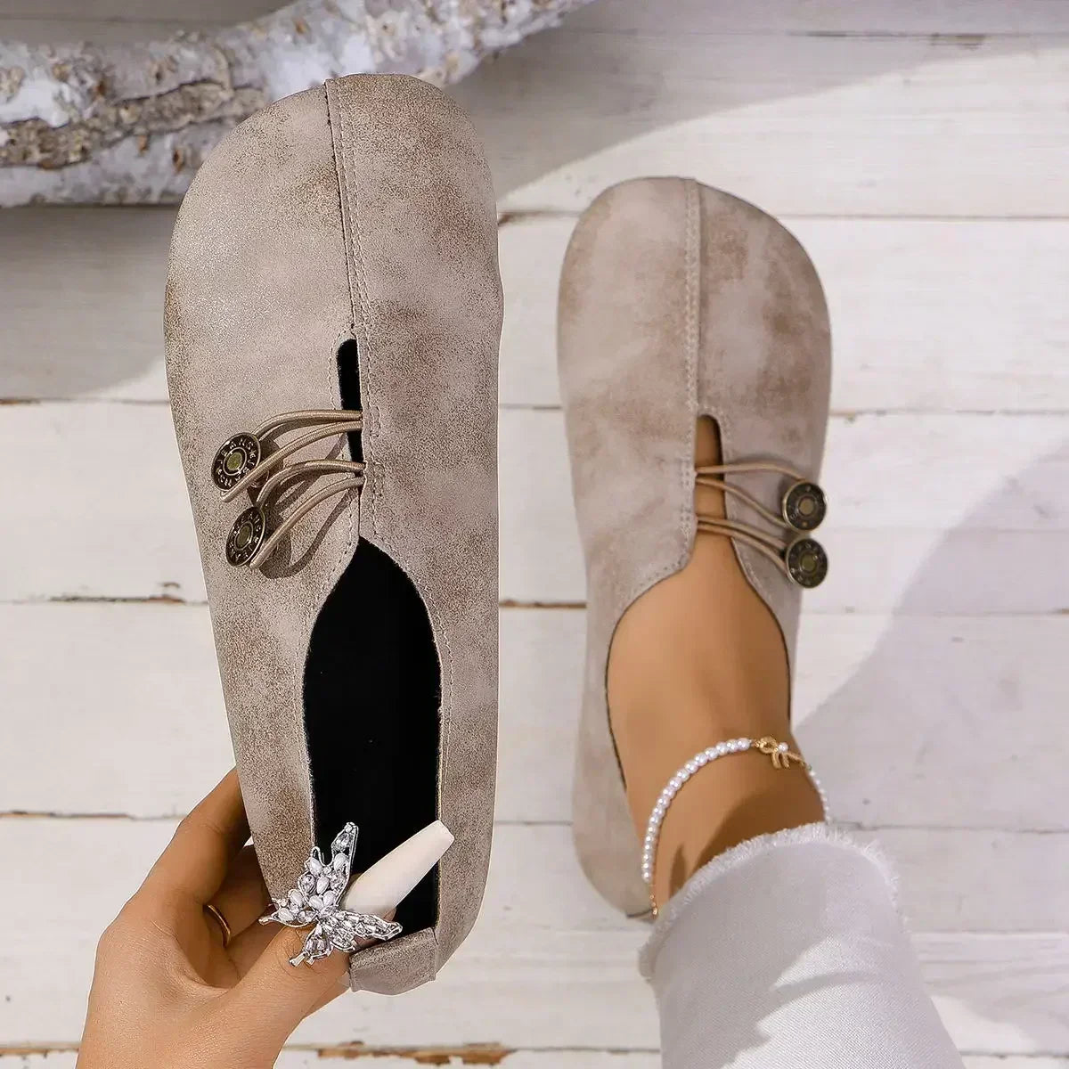 Charlee™ | Soft Suede Women's Orthopedic Loafers