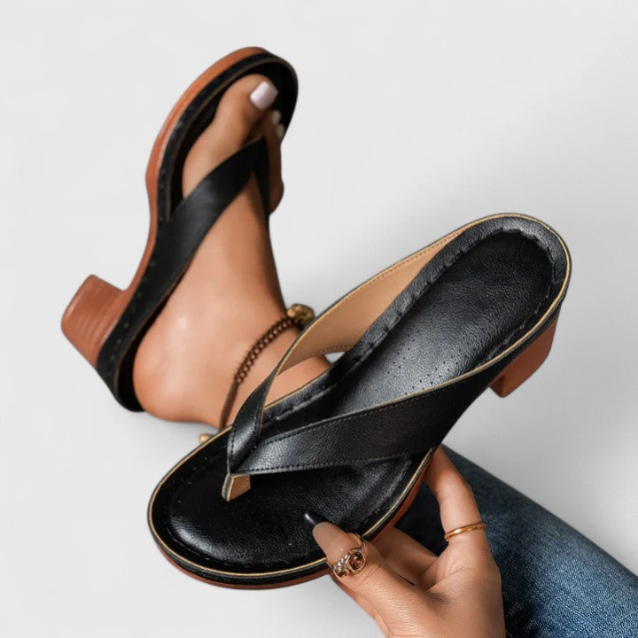 Orthopedic Occasion Vegan Leather Heels