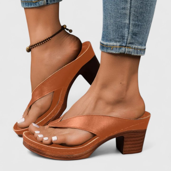 Orthopedic Occasion Vegan Leather Heels