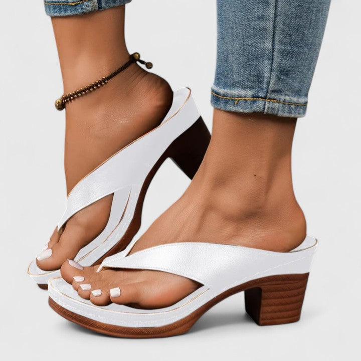 Orthopedic Occasion Vegan Leather Heels