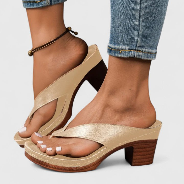 Orthopedic Occasion Vegan Leather Heels
