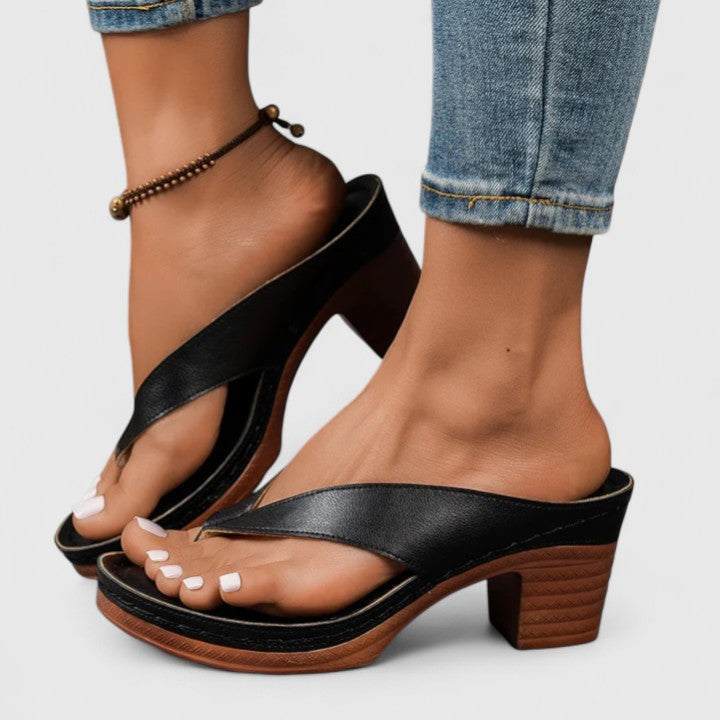 Orthopedic Occasion Vegan Leather Heels