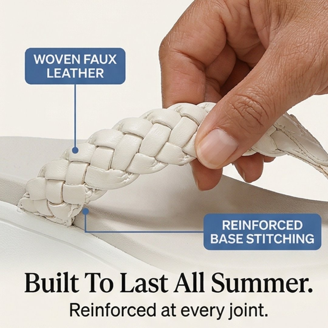 Soléna | Braided Platform Sandal