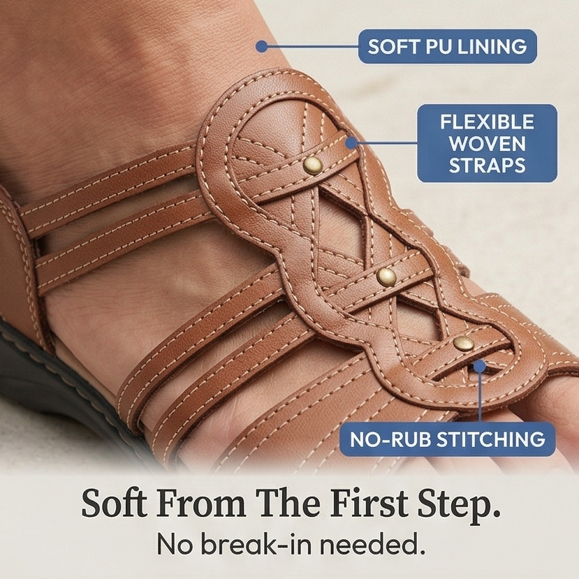 Solvana | Woven Arch Support Sandals